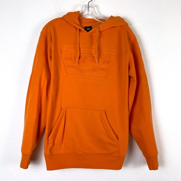 vans orange sweatshirt